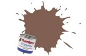 186 BROWN 14ml MATT Enamel Tinlet
